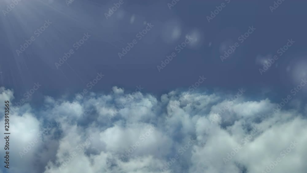 flying in the clouds, camera movement through the clouds, alpha channel flying in the clouds, camera movement through the clouds, alpha channel