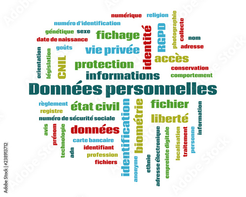 Logo données personnelles.