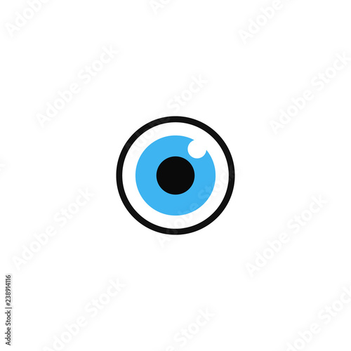 Eye icon sign