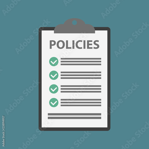 Policies document icon