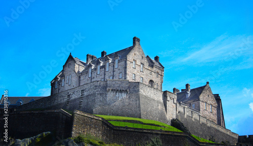 castello medievale muro pietra antico vecchio storia turismo arte cultura fotografia cielo città forte chiesa edimburgo inghilterra 
