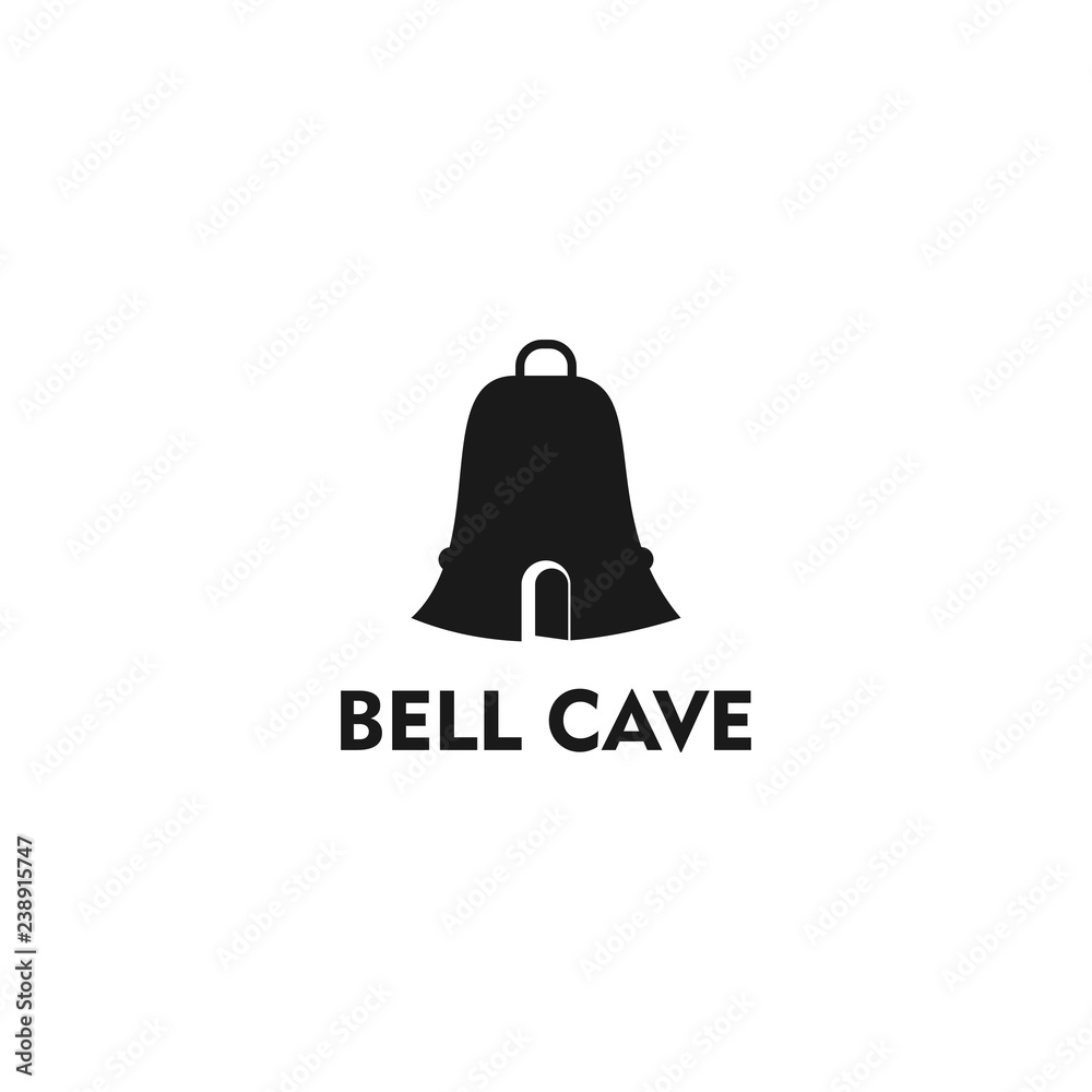 bell cave logo template bell cave logo template
