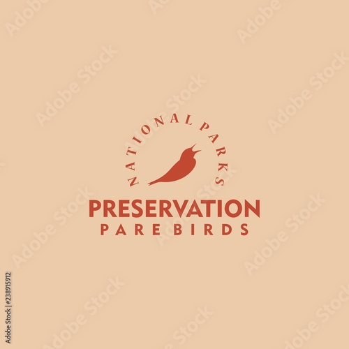 bird logo template