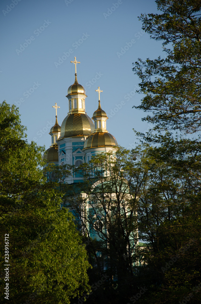 Orthodoxes Kloster, Ukraine.