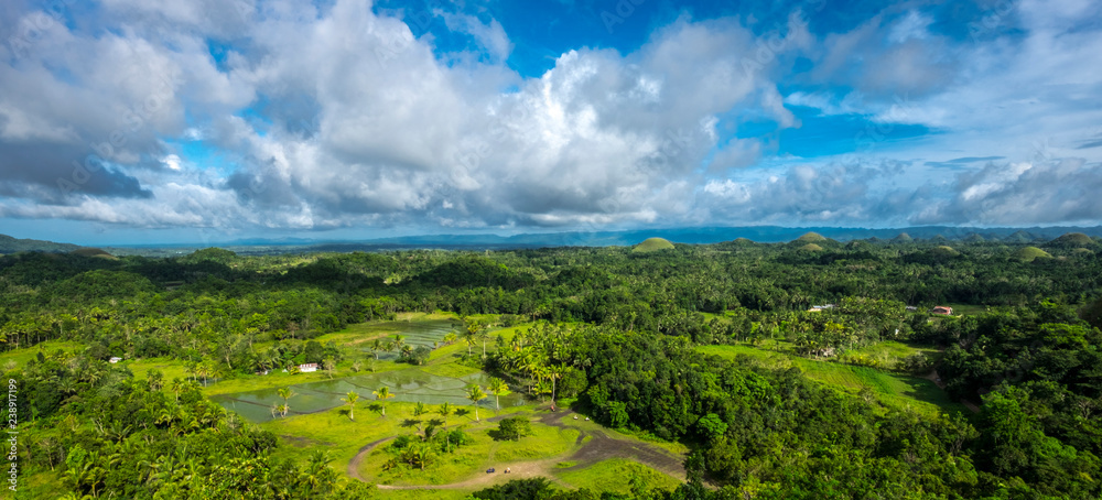 Obraz premium Bohol. Chocolate hills.
