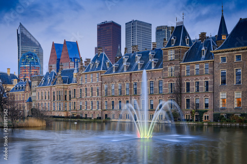 Dutch parliament buildings in The Hague