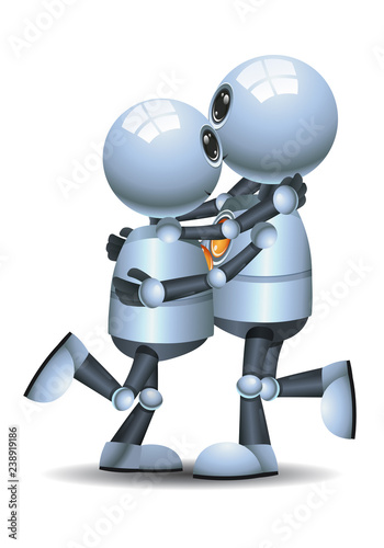 little robot couple dance