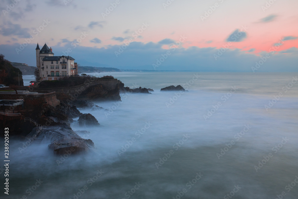 Spot from Biarritz, the city of the waves, at the Basque Country.