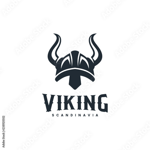 Viking logo design inspiration. Good for masculine" business: Transportation, Cross Fit, Gym, Game Club, etc - Vector