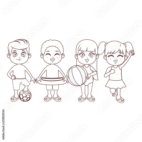 cute children cartoon