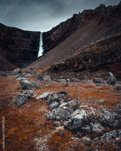 Iceland – Hengifoss Portrait