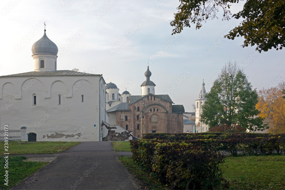 Yaroslav's Court in Veliky Novgorod.