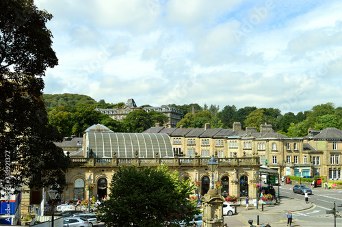 Obraz na plátně Buxton historical buildings