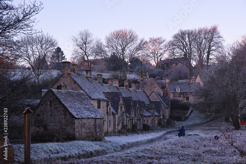 早朝のコッツウォルズ
