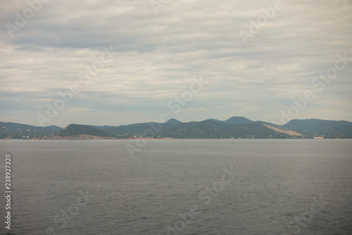The island of ibiza seen from the sea © vicenfoto