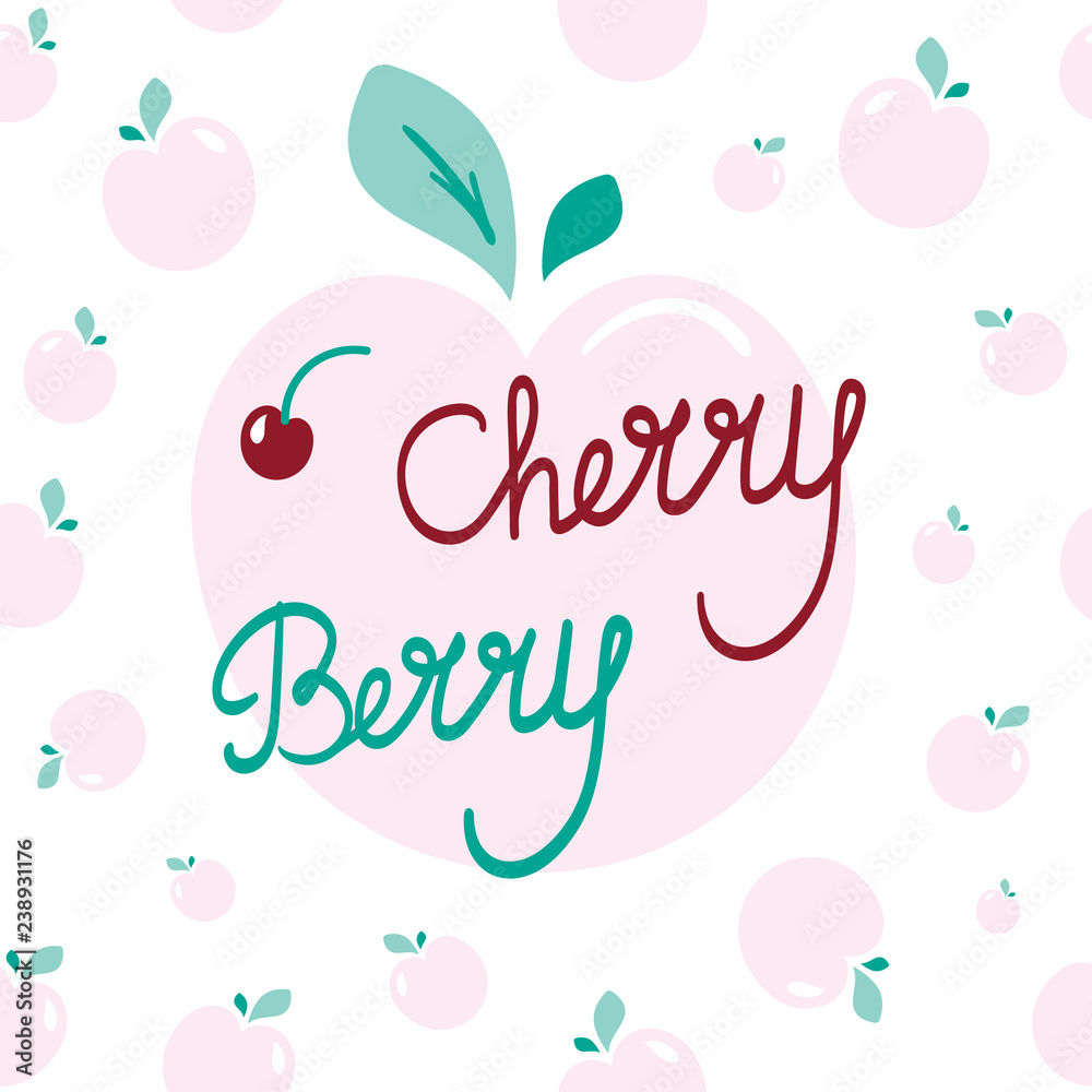 Cherry Berry Lettering