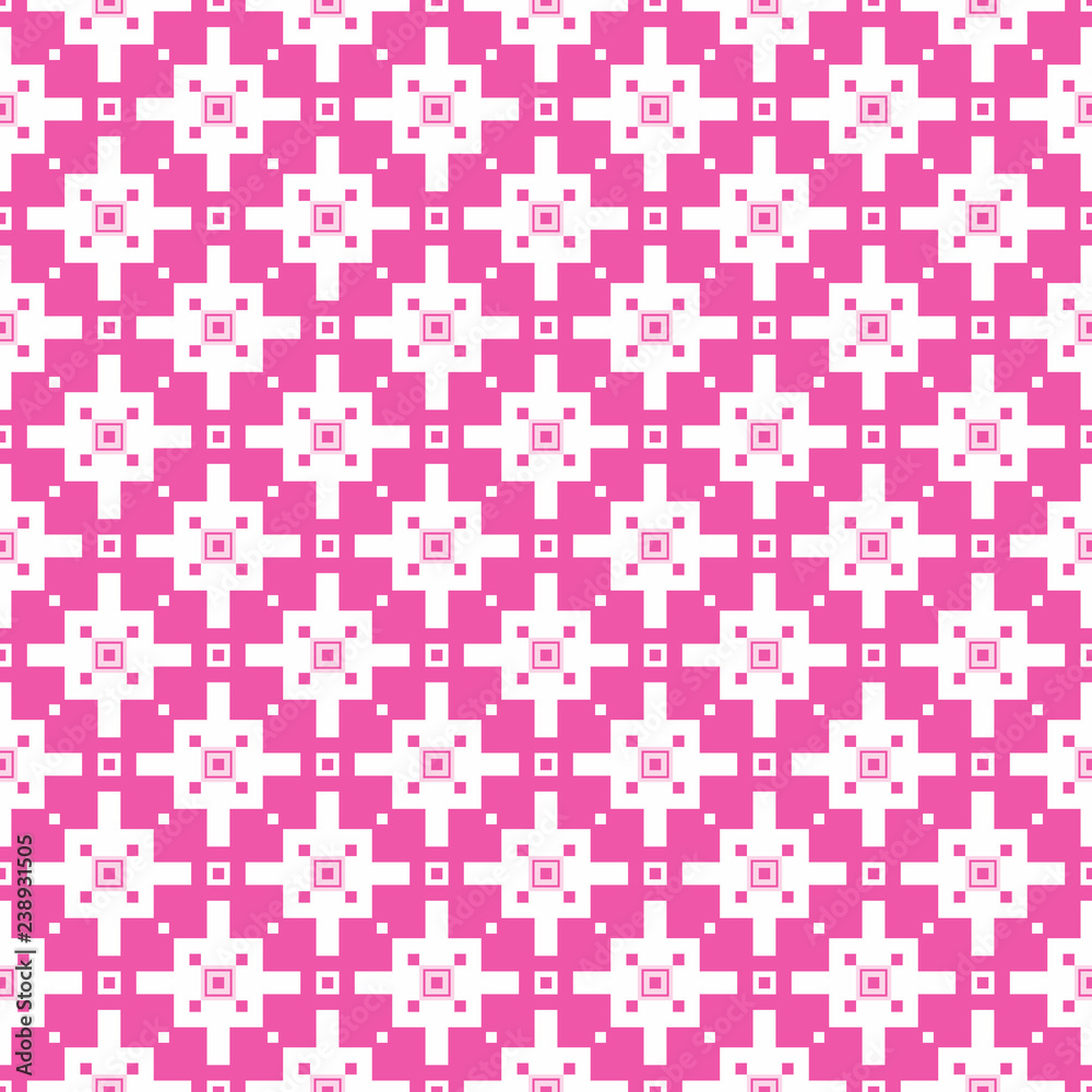 Pink geometric pattern