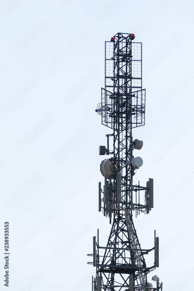 radio transmission tower