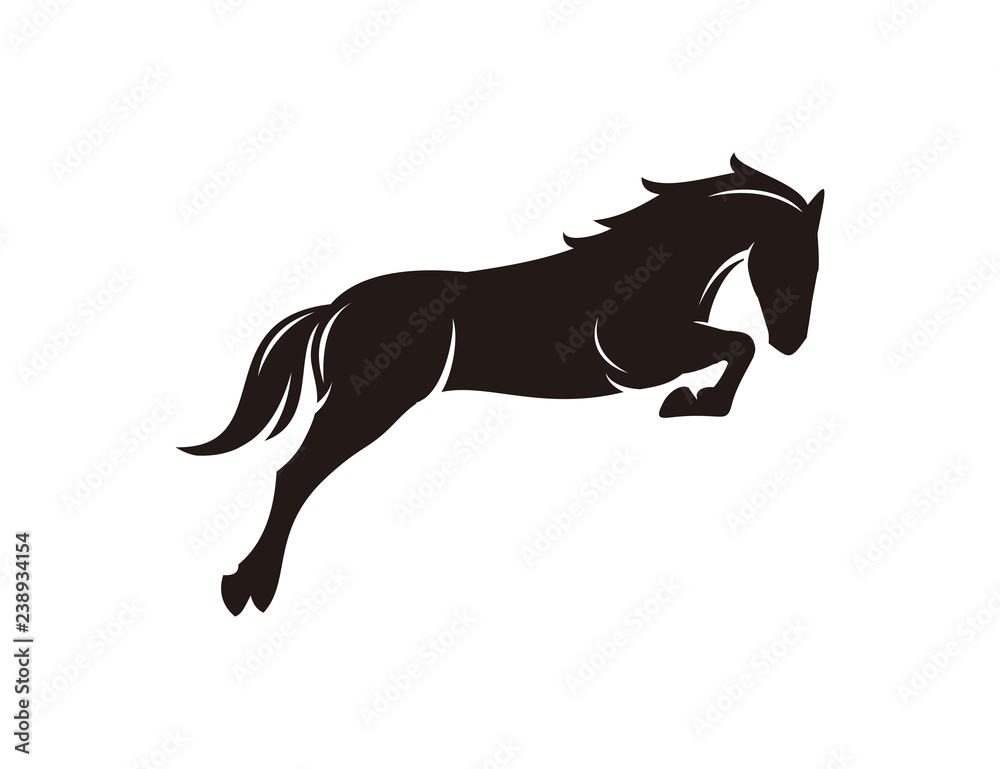 Fototapeta premium Horse logo template