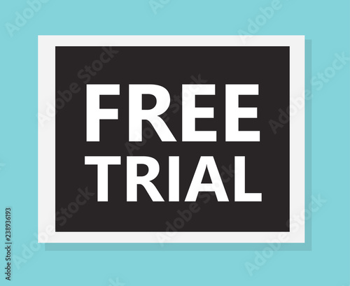 free trial concept - vector illustration