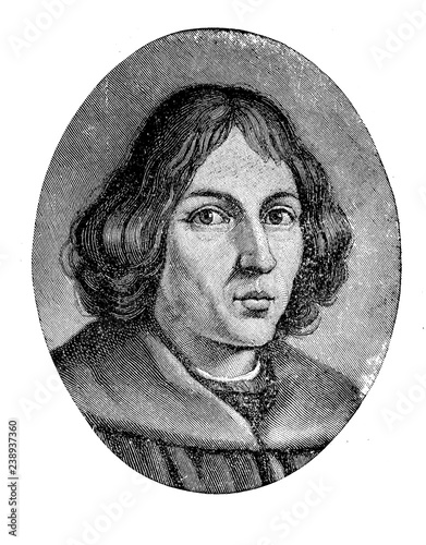 Tela Nicolaus Copernicus (1473 – 1543) mathematician and astronomer who formulated a