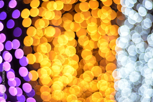 Colorful blur bokeh abstract background