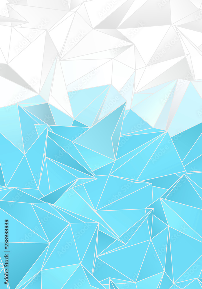Triangular 3d, modern background Triangular 3d, modern background