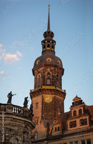 Hausmannsturm - Tower of the Dresden Castle (Dresden, Saxony, Germany)