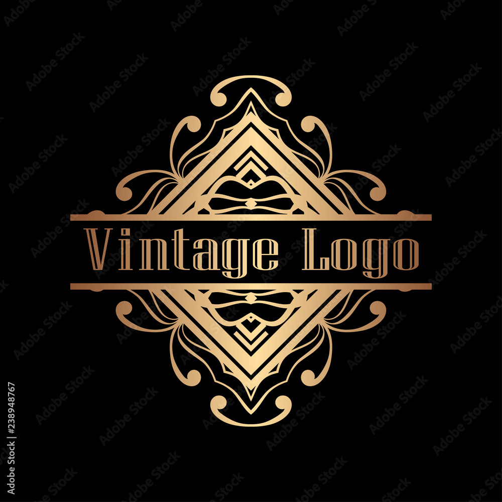 Art Deco Ornamental Logo