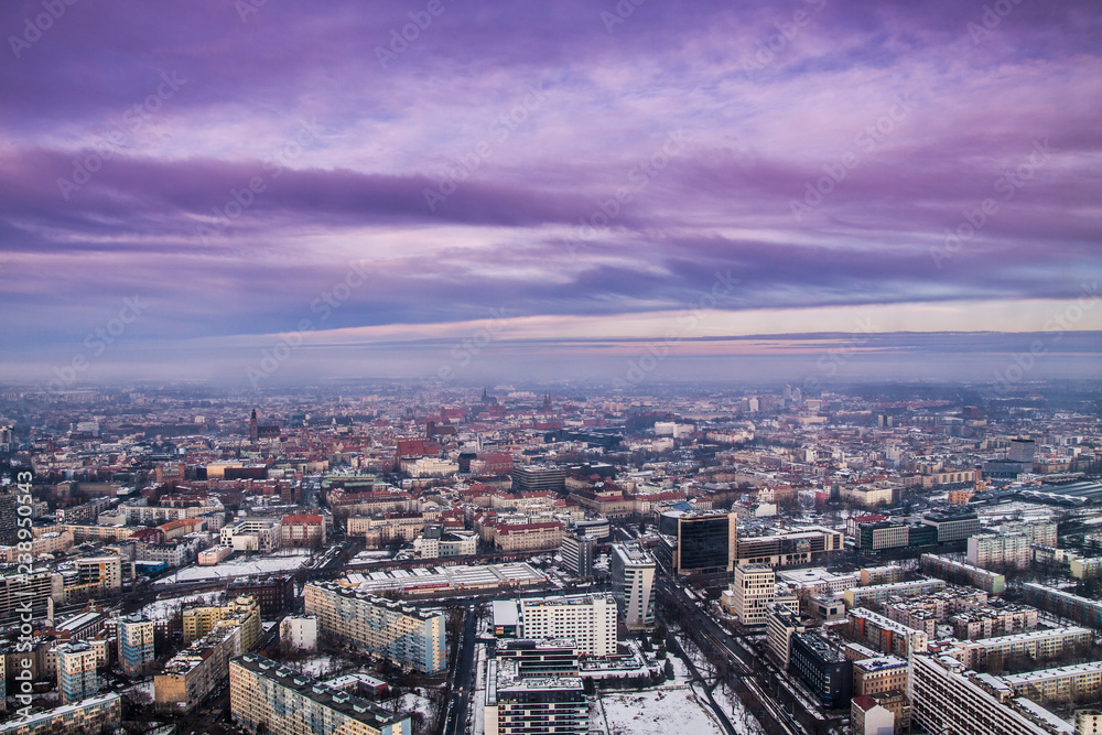 Wroclaw city panorama