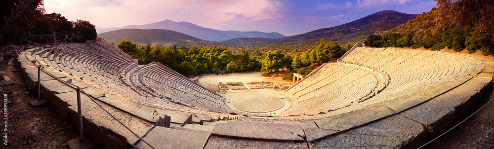 Fototapeta premium Epidavros amphitheater in Greece