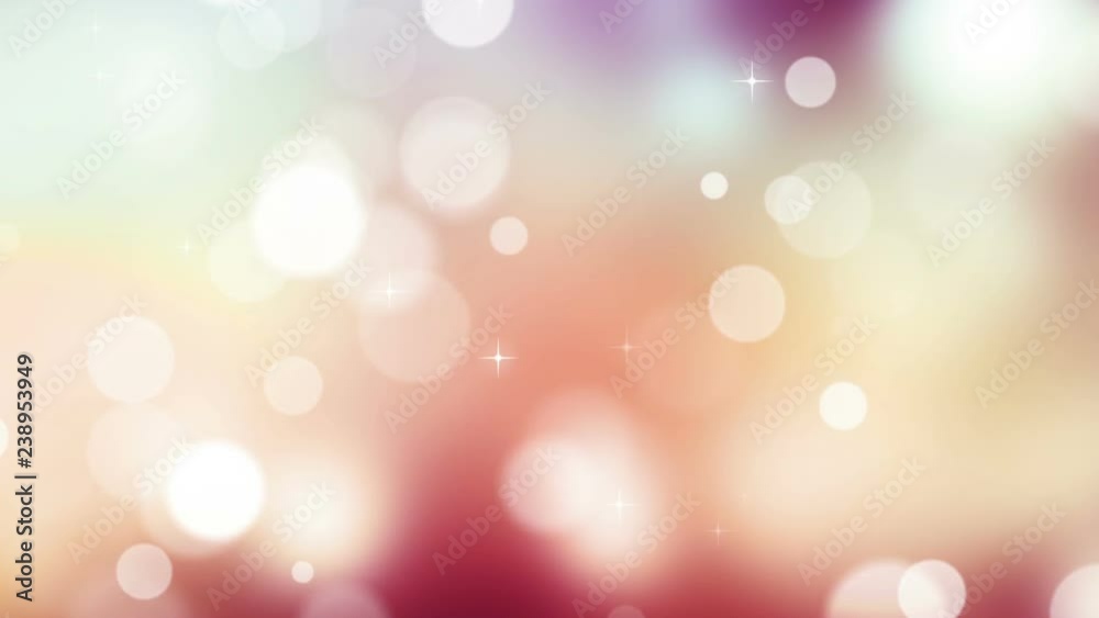 abstract particle bokeh background