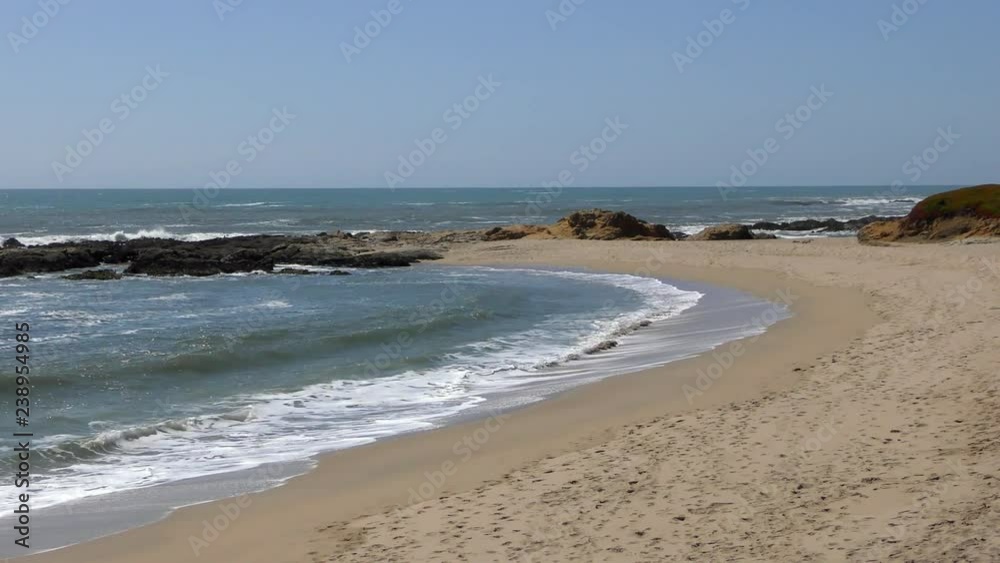 The Pacific Ocean at Half Moon Bay State Beach, Santa Cruz County, California, USA, 2018 The Pacific Ocean at Half Moon Bay State Beach, Santa Cruz County, California, USA, 2018