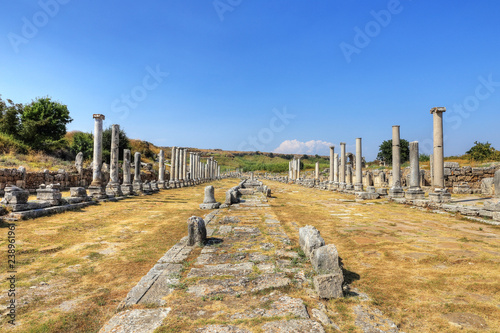 Perge Ancient City in Antalya photo