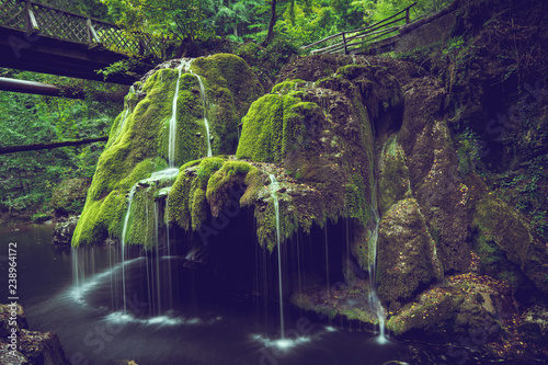 Bigar waterfall in Romania photo