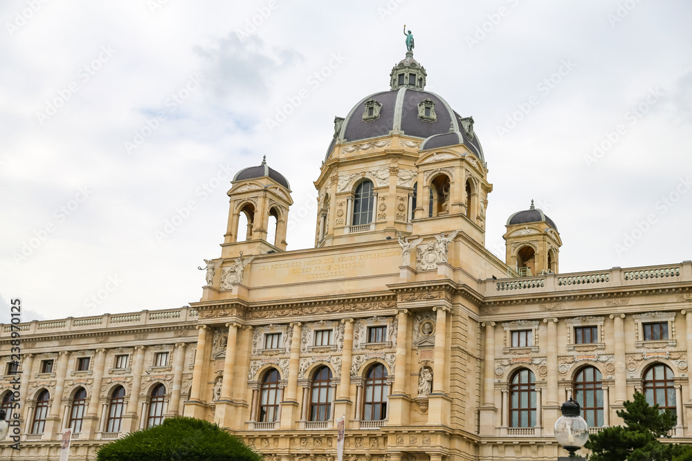 Natural History Museum in Vienna, Austria