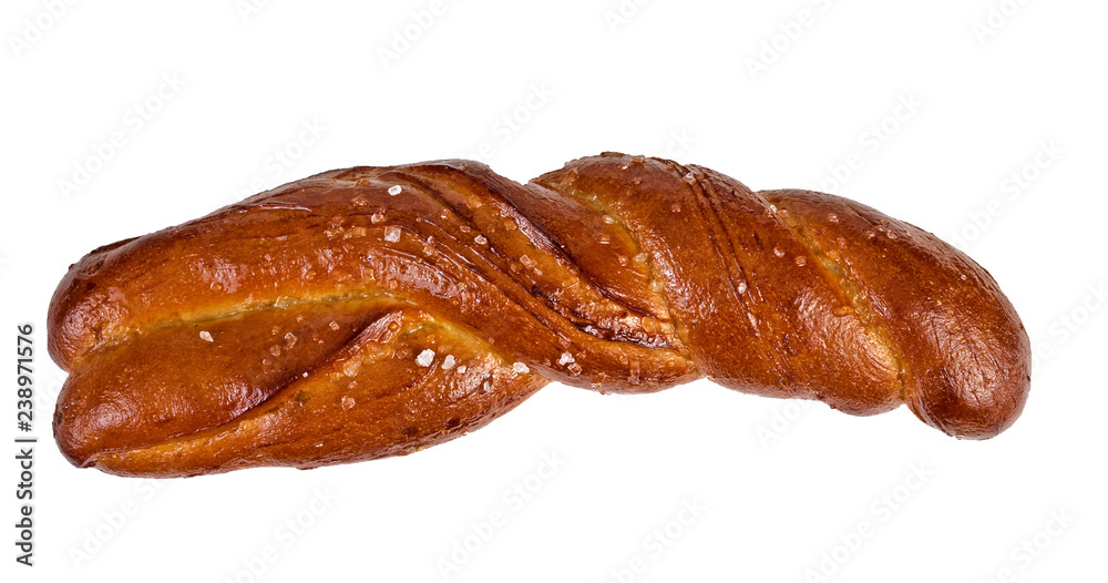 Freshly baked twisted honey bun Freshly baked twisted honey bun
