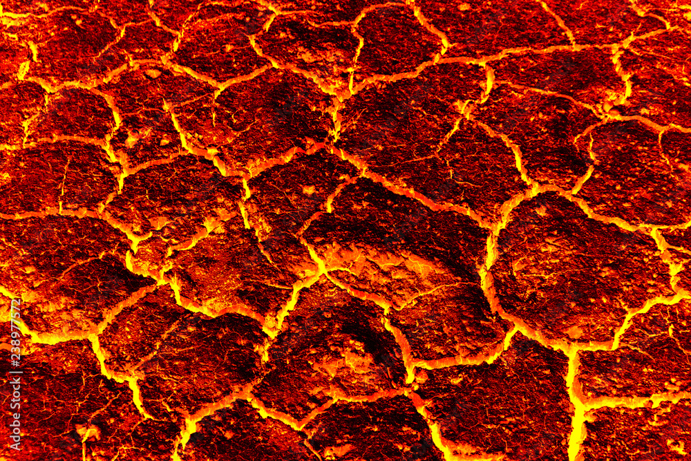 Obraz premium Red lava texture background