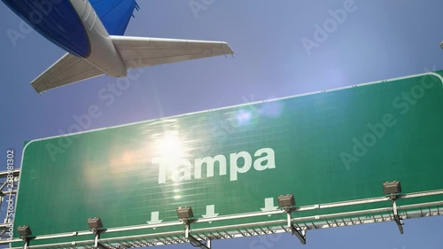 Airplane Take off Tampa
