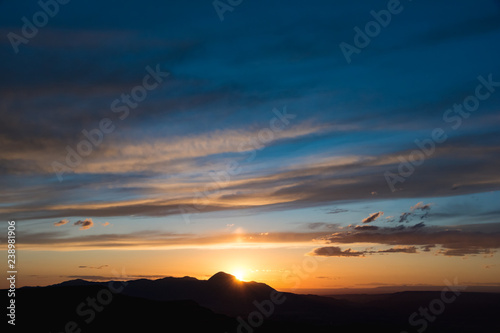 Mesa Verde National Park Colorado Sunset