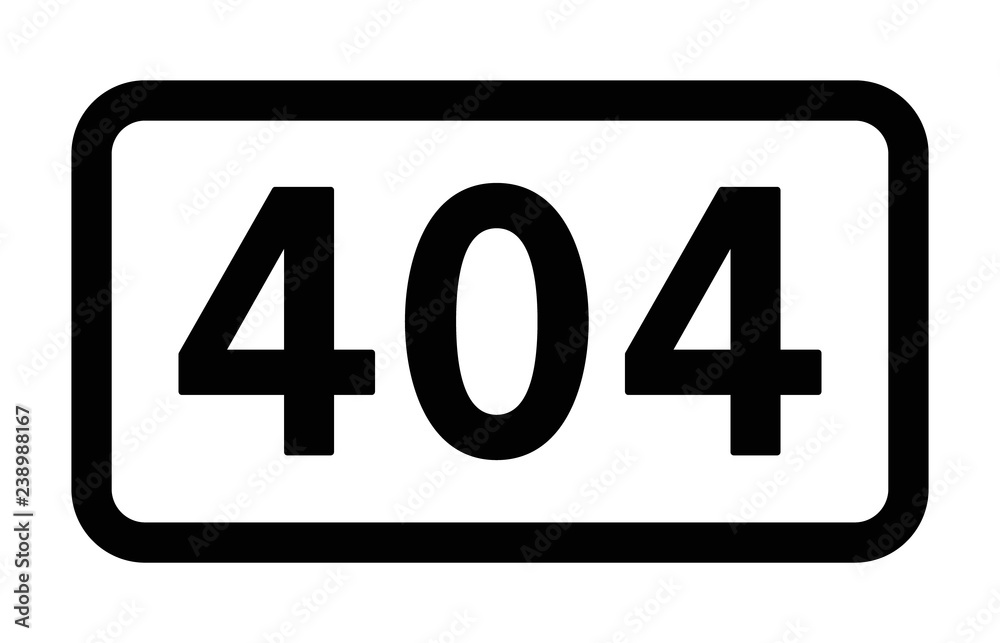 HTTP 404 page not found response code line art vector icon for apps and websites HTTP 404 page not found response code line art vector icon for apps and websites