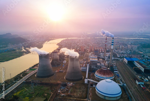 Wallpaper Mural Thermal power station Torontodigital.ca