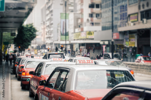 traffic in hong kong © snvv
