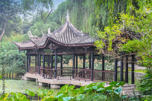 Long arbor in the park of Beijing