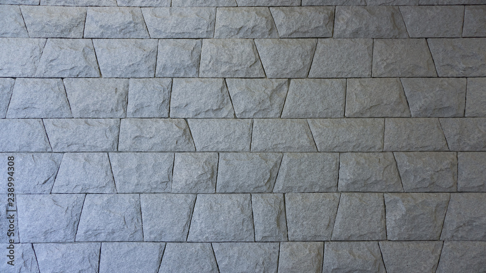 Obraz premium Grayish wall stone texture