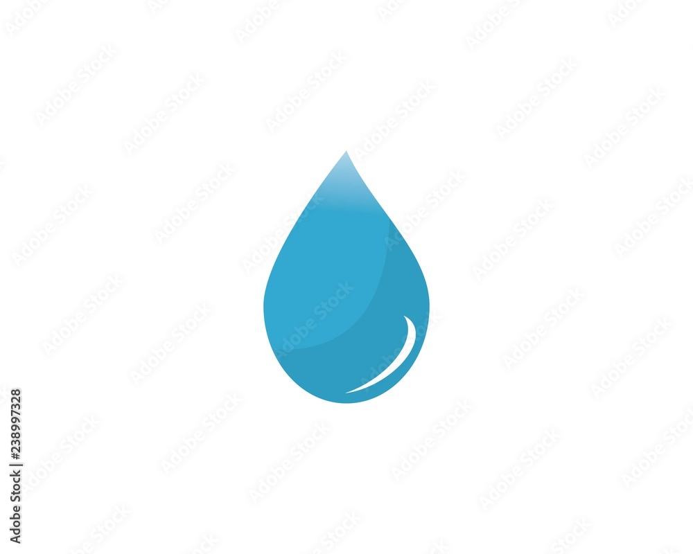 water drop Logo Template vector illustration design water drop Logo Template vector illustration design