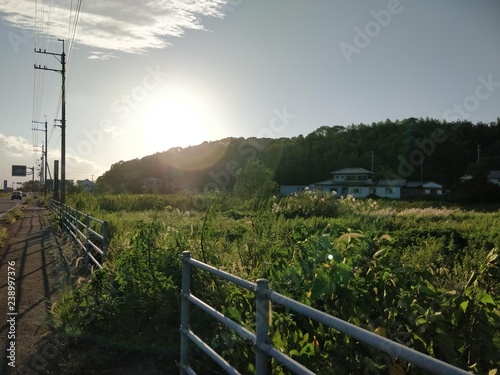 Village Sunset