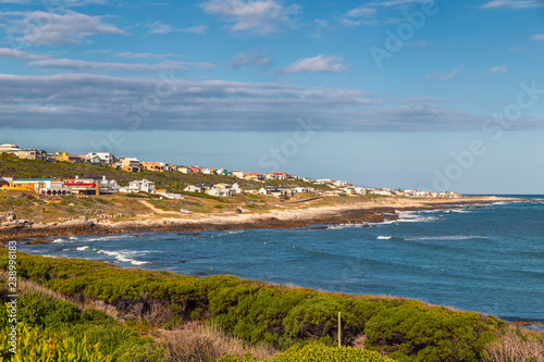 View of Agulhas - southernmost town in Africa