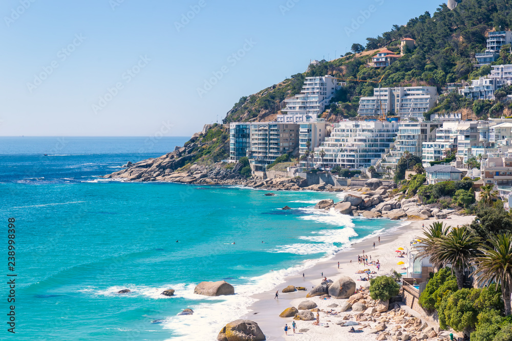 Clifton beach - the most expensive and luxury place of South Africa