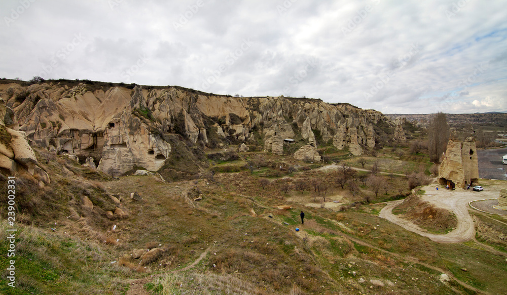 Panorami di Goreme e Uchisar, Cappadocia (Torchia)